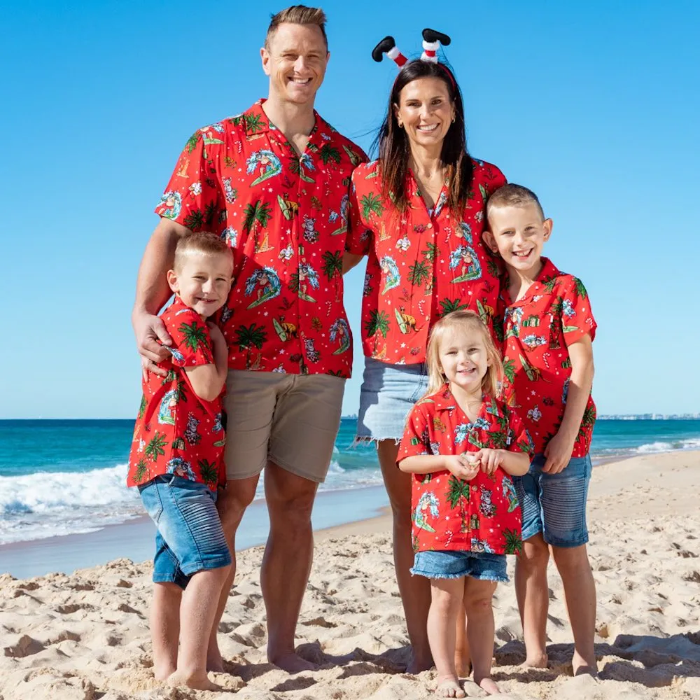 Aussie Christmas Red - Mens Festive Shirt