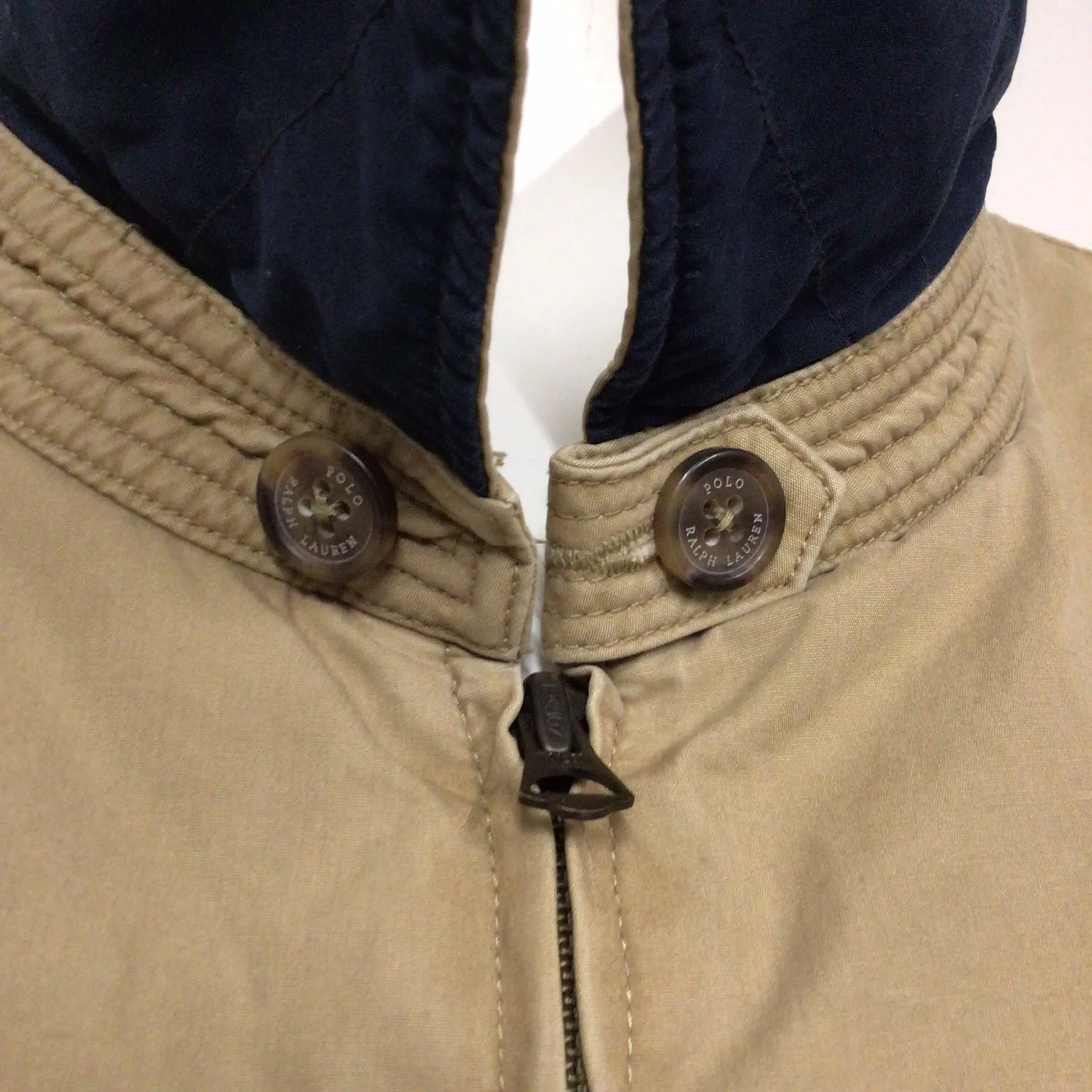 BNWT Polo Ralph Lauren Beige Landon Lined Bomber Jacket Size 3XB