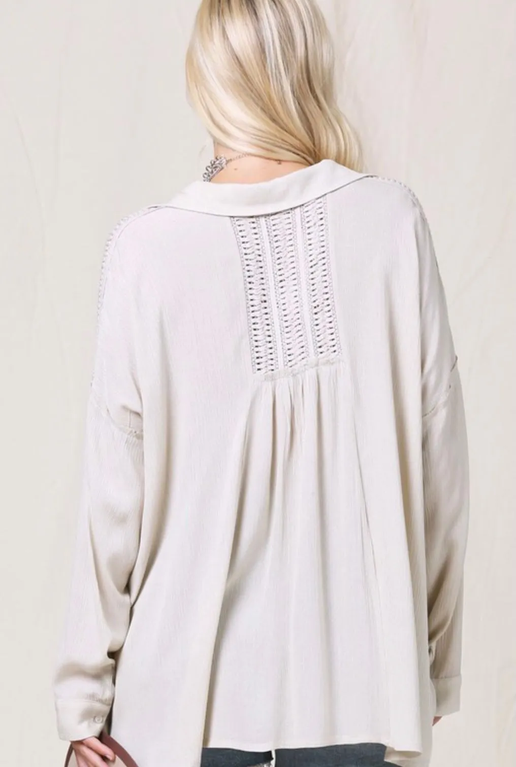 Boho Button Down