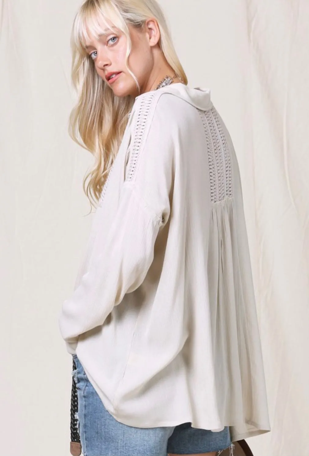 Boho Button Down