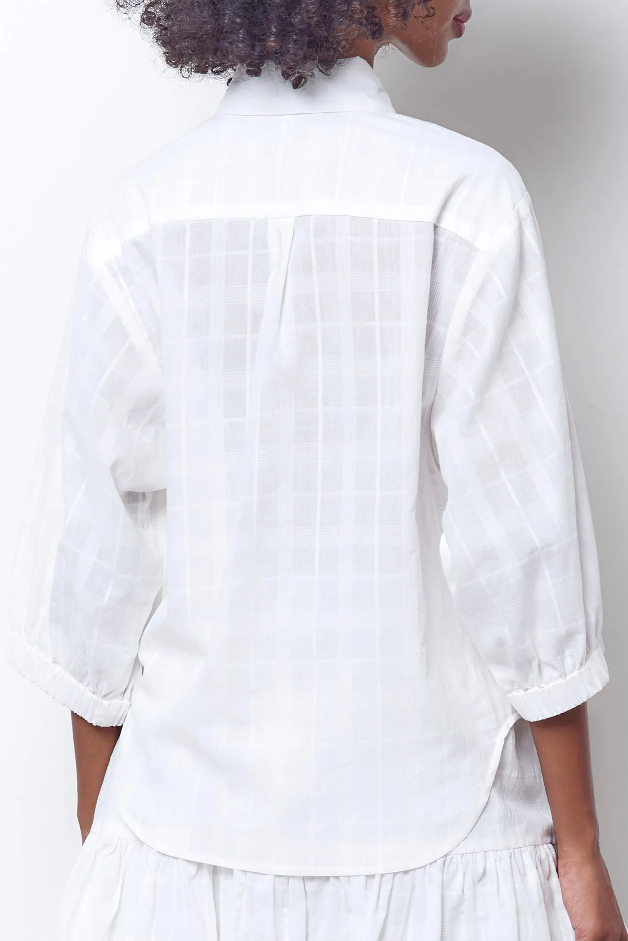 CATRIONA Button Down Shirt - Plaid