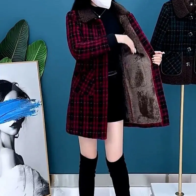 🎅Christmas Sale 51% OFF🔥Padded and Thickened Women's Mid-Length Coat