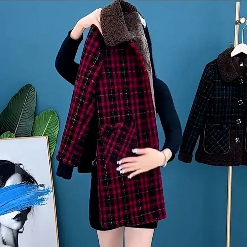 🎅Christmas Sale 51% OFF🔥Padded and Thickened Women's Mid-Length Coat