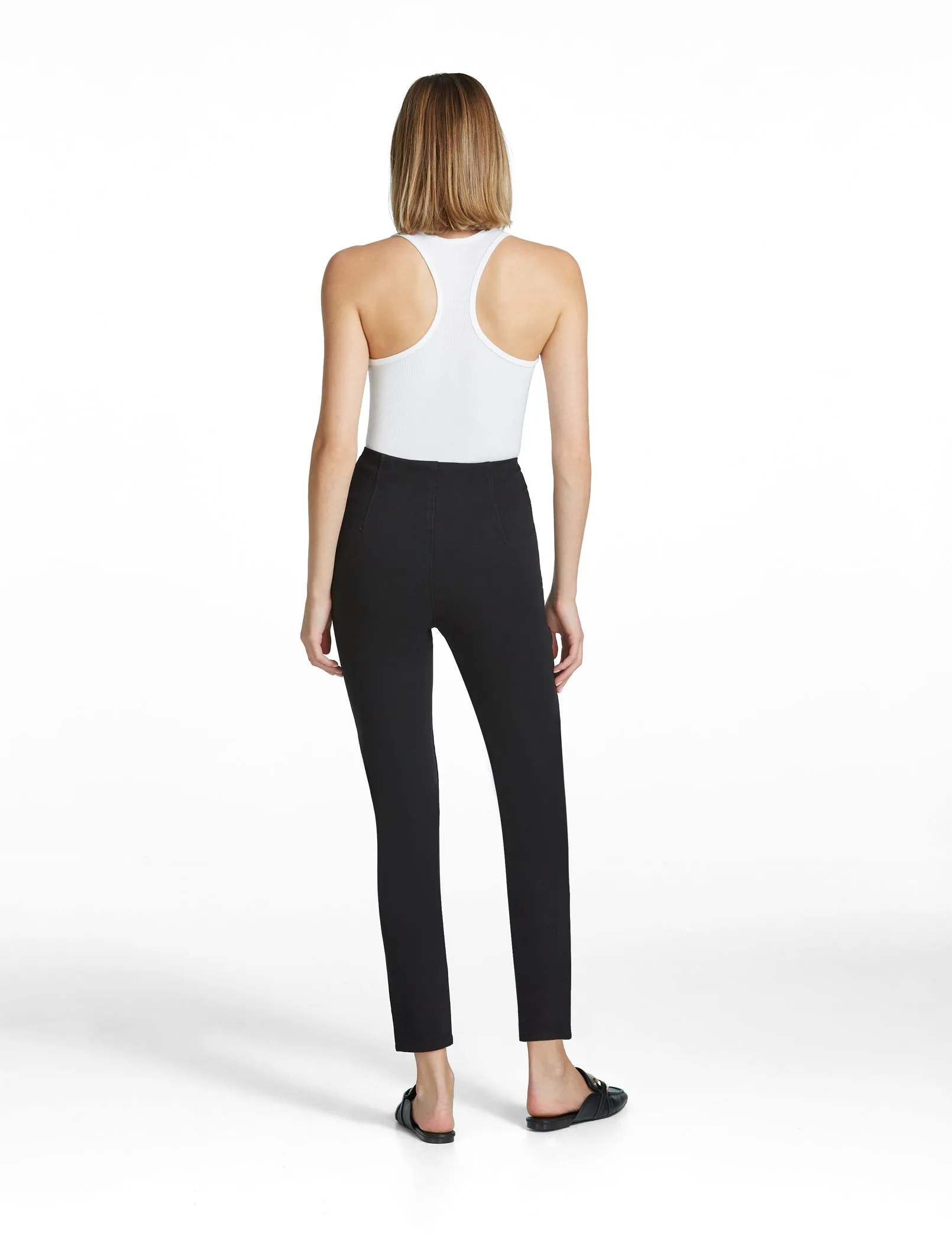 Commando Denim Legging-Black