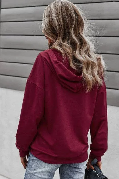 Cozy Button Down Hoodie