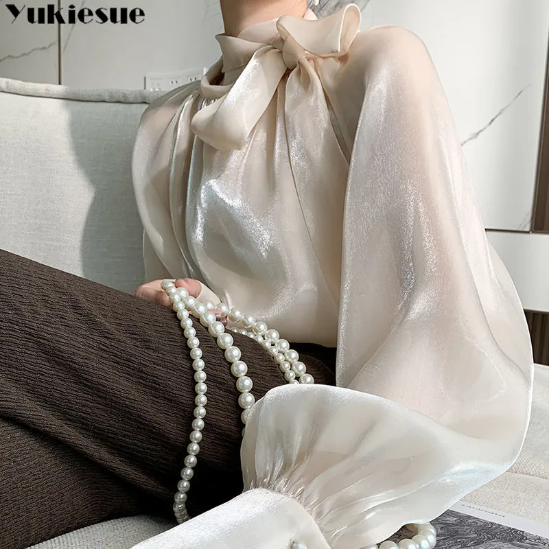 Elegant Women's summer shirts & blouses casual woman 2023 tops top women