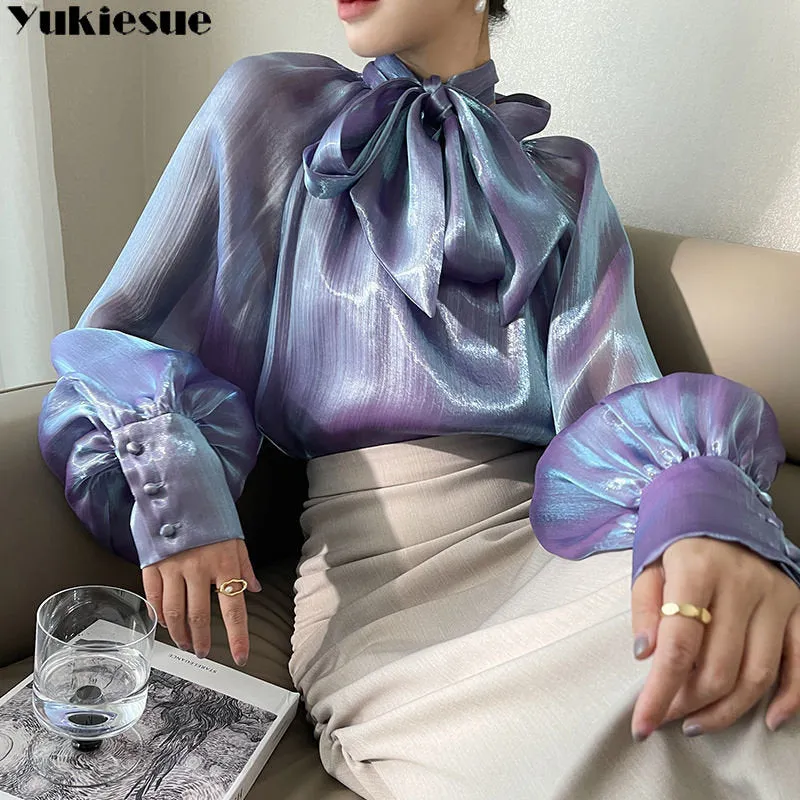 Elegant Women's summer shirts & blouses casual woman 2023 tops top women