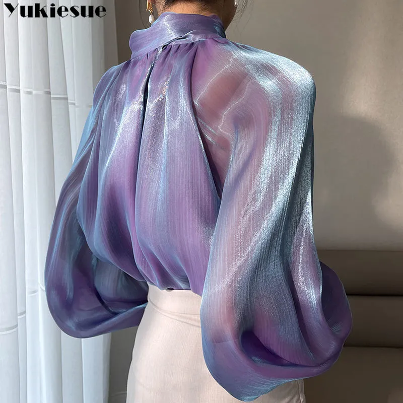 Elegant Women's summer shirts & blouses casual woman 2023 tops top women