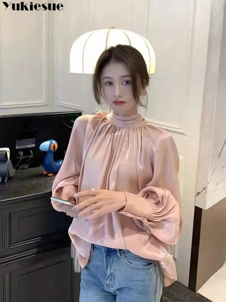 Elegant Women's summer shirts & blouses casual woman 2023 tops top women