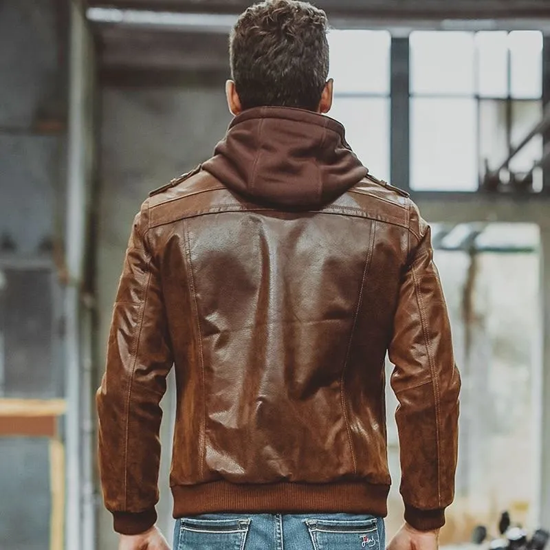 Men's Warm Genuine Leather Jackets