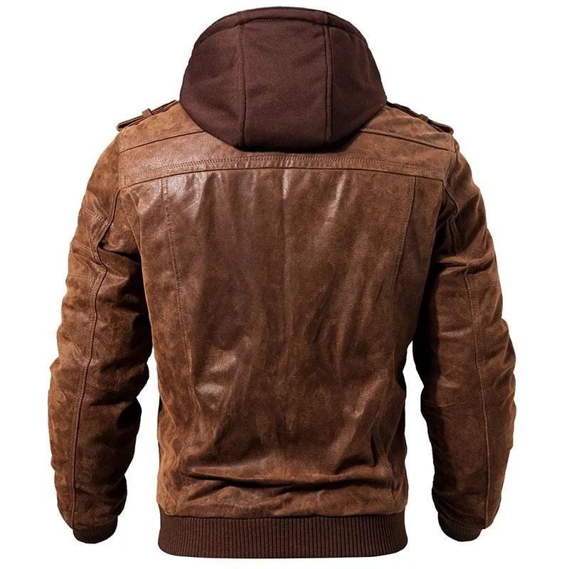 Men's Warm Genuine Leather Jackets