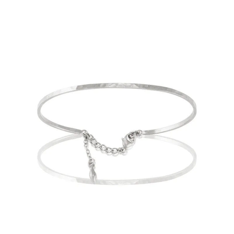 Skinny Cuff, Silver
