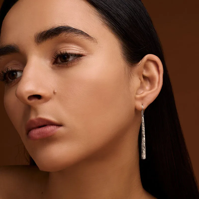 Skinny Earring, Silver